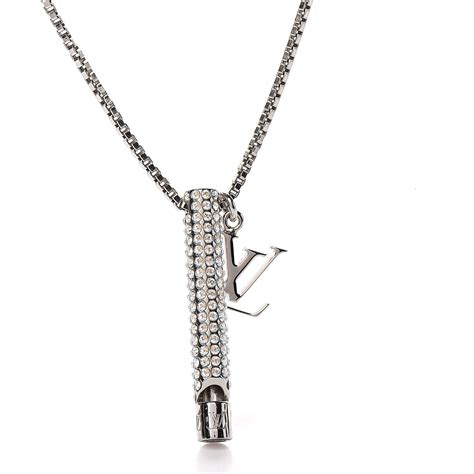 Louis Vuitton whistle necklace